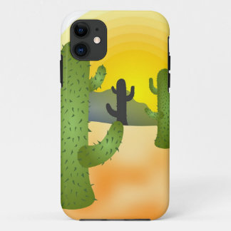 Desert Cactus iPhone 11 Case