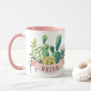 Desert Cactus Garden   Plant Lady     Mug