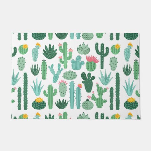Desert Cactus Pretty Doormat