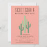 Desert Cactus Scottsdale Bachelorette Invitation