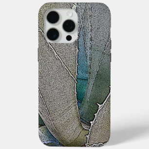 Desert Cactus Succulent Decorative Digital Art iPhone 15 Pro Max Case