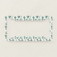 Desert Cactus Succulents Watercolor Handmade Boho