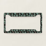 Desert Cactus Succulents Watercolor Handmade Boho License Plate Frame<br><div class="desc">Check out this cool frame with a handmade pattern. Check out matching items like gift wrap, water bottles, coozies, kitchen towels and throw blankets, and visit my shop for more colors and patterns too! Feel free to customize it with your own text or change the colors too! Let me know...</div>