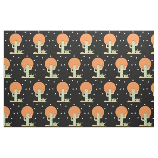 Desert Cactus Sun Thunder_Cove Fabric