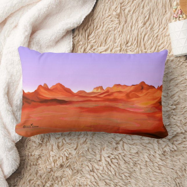 Desert Calm Lumbar Pillow (Blanket)