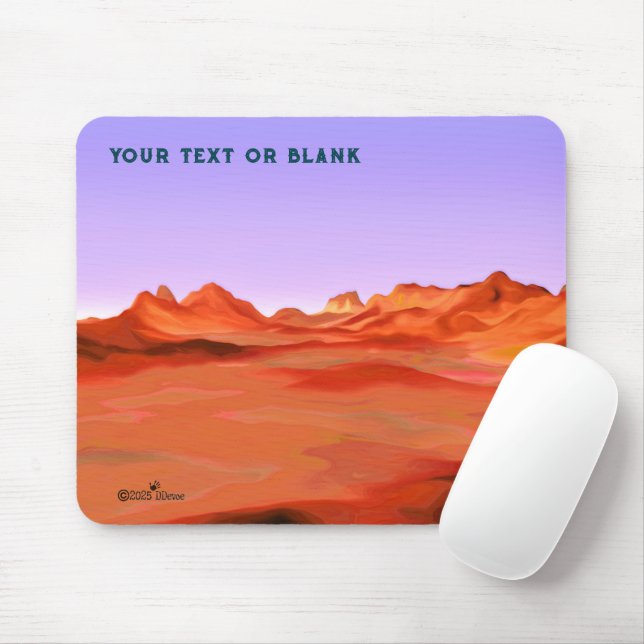 Desert Calm Mouse Pad (With Mouse)