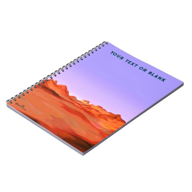 Desert Calm Notebook (Left Side)