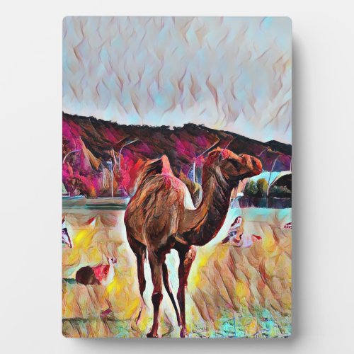 Desert Camel Plaque