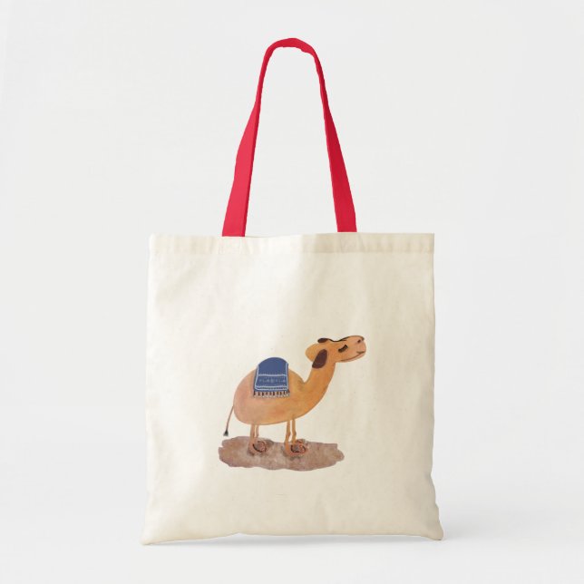 Desert Camel Tote Bag (Front)