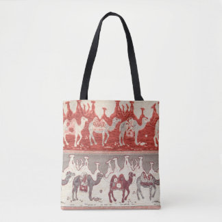 Desert Camels Caravan Art Tote Bag