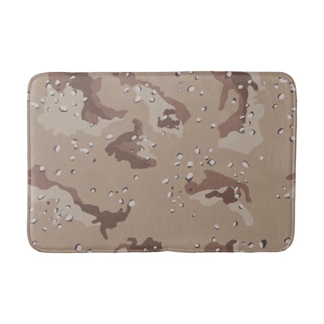 Desert Camo Bath Mat (Front)