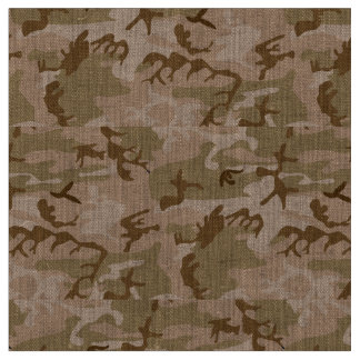Desert Camo - Brown Camouflage Fabric