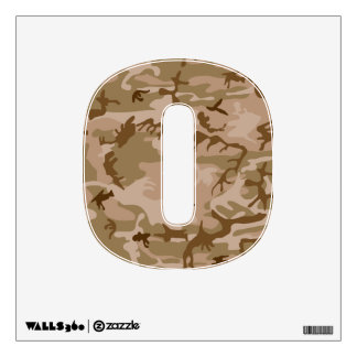 Desert Camo - Brown Camouflage Wall Decal