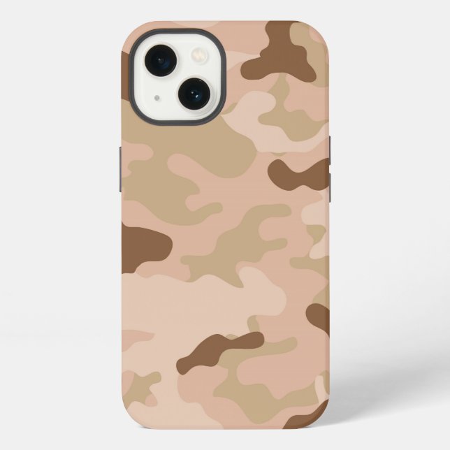Desert Camo Iphone Case (Back)