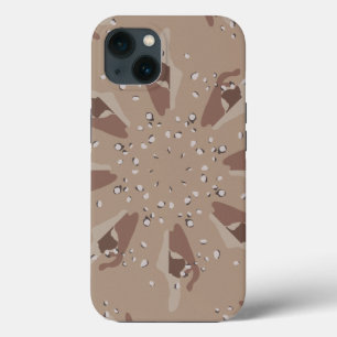 Desert Camo kaleidoscope iPhone 13 Case