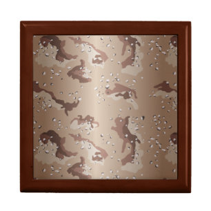 Desert Camo Keepsake Box