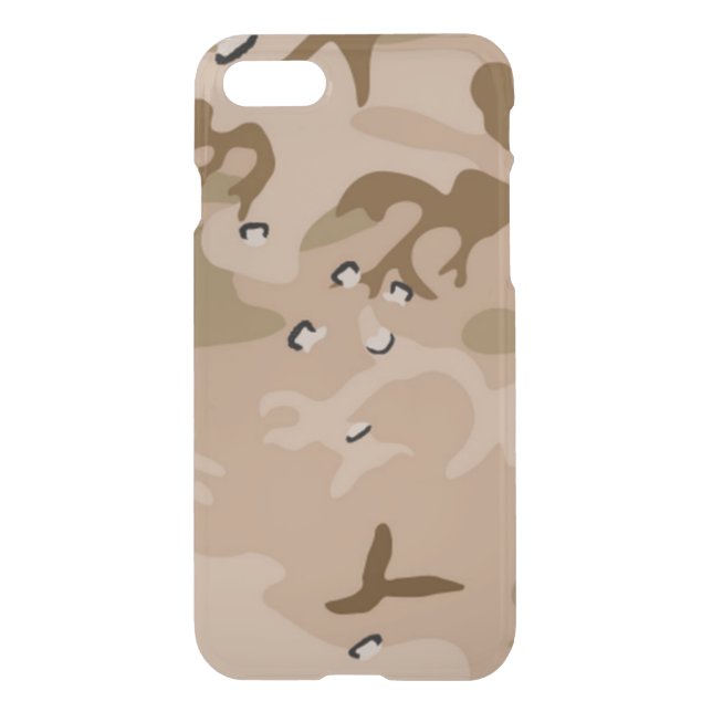 Desert Camo Uncommon iPhone Case (Back)