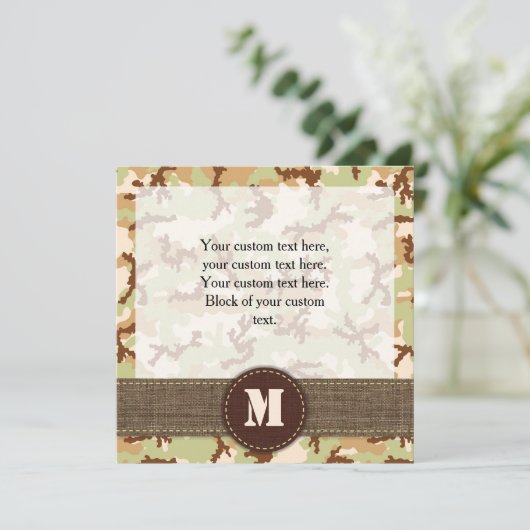 Desert camouflage (Standing Front)