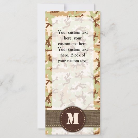 Desert camouflage (Back)