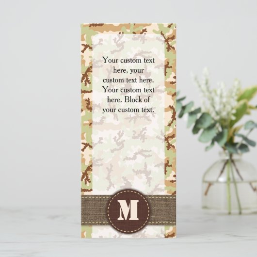 Desert camouflage (Standing Front)