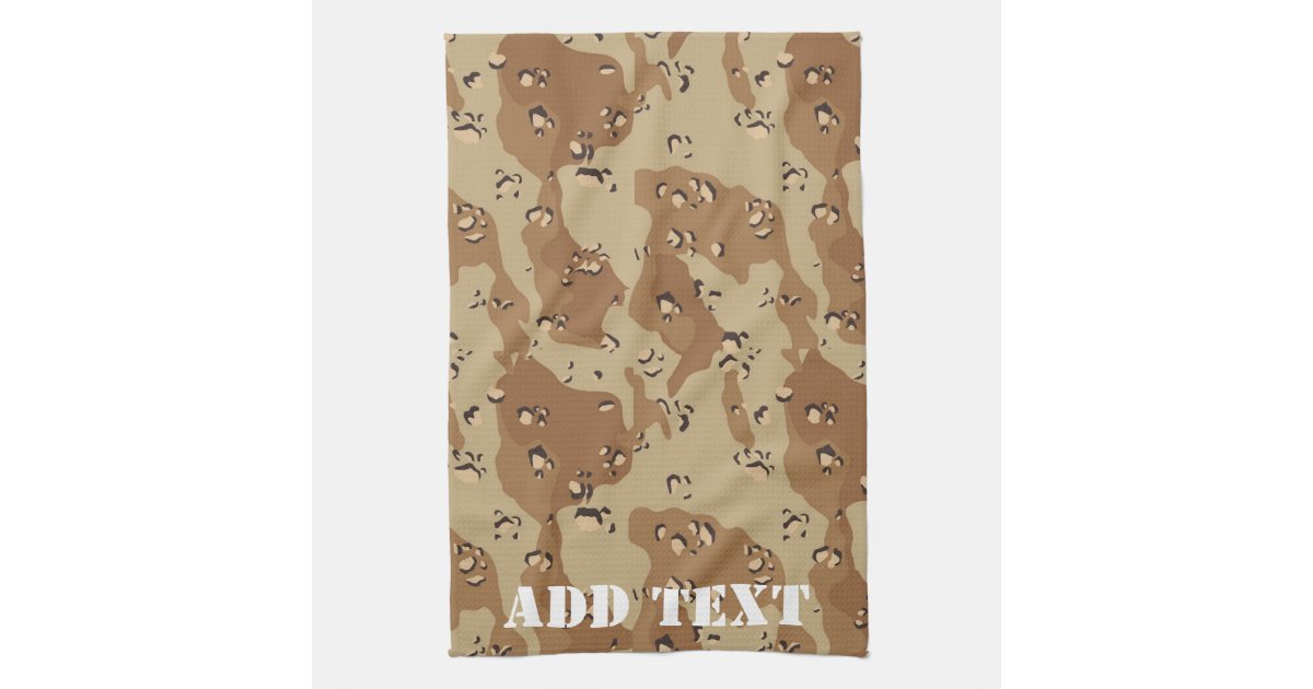 Desert Camouflage (1) Towel | Zazzle