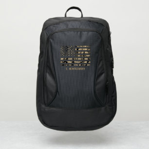 Desert Camouflage American Flag Port Authority® Backpack