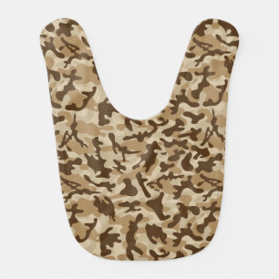 Desert Camouflage Baby Bib