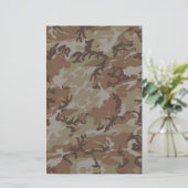 Desert Camouflage Background (Standing Front)