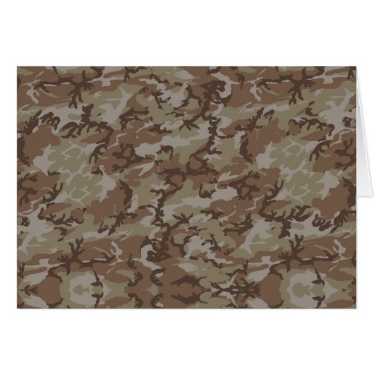 Desert Camouflage Background Cards (Front Horizontal)