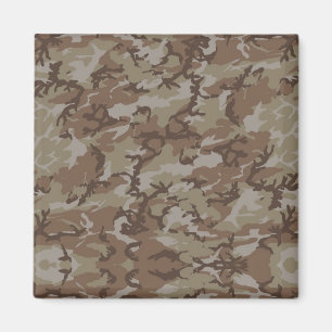 Desert Camouflage Background Magnet