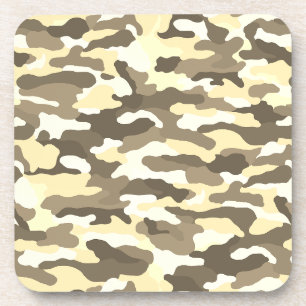Desert Camouflage Beverage Coaster