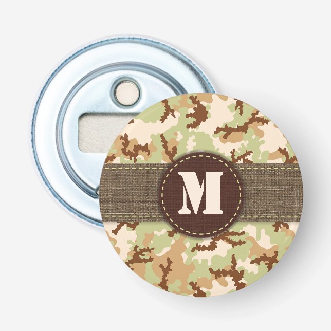 Desert camouflage bottle opener (Front)