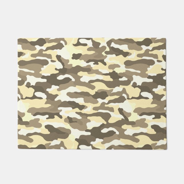 Desert Camouflage Doormat (Front)