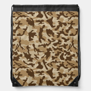 Desert Camouflage  Drawstring Bag