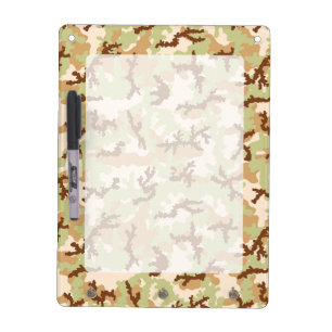 Desert camouflage Dry-Erase board