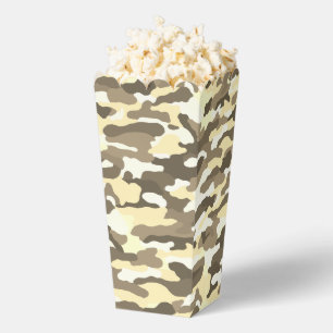 Desert Camouflage Favor Boxes