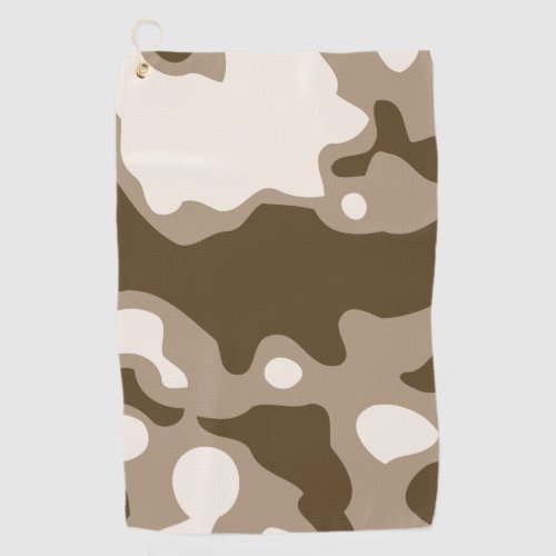 Desert Camouflage Golf Towel