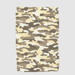 Desert Camouflage Golf Towel