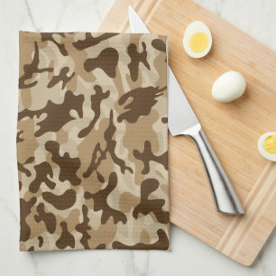 Desert Camouflage Kitchen Towel