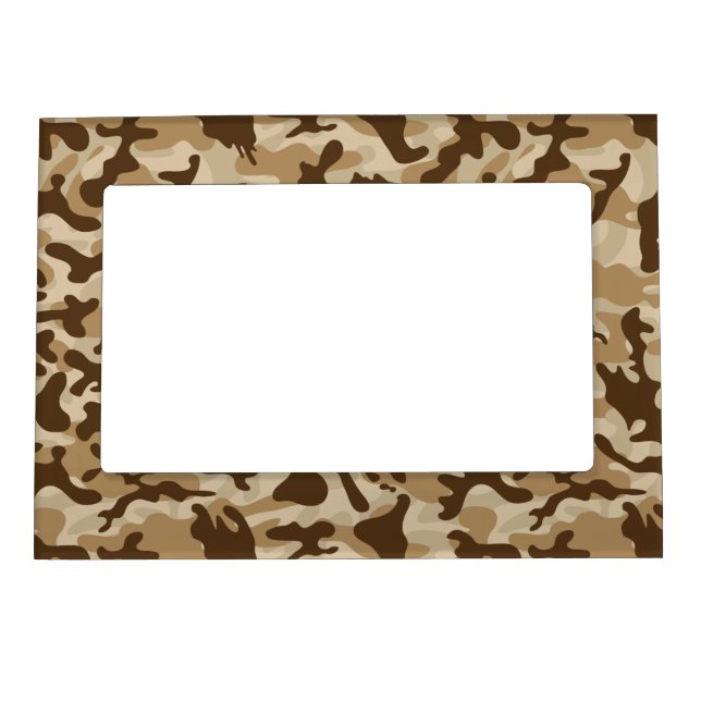 Desert Camouflage   Magnetic Frame (Front)