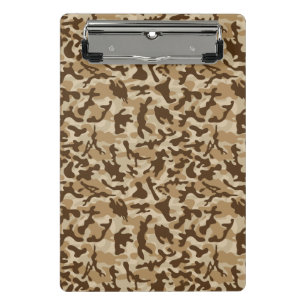 Desert Camouflage Mini Clipboard