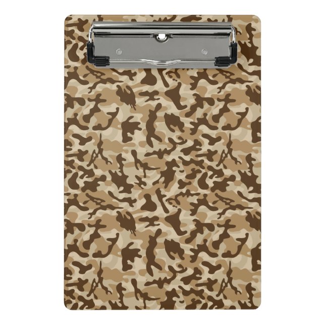 Desert Camouflage Mini Clipboard (Front)