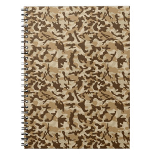 Desert Camouflage Notebook