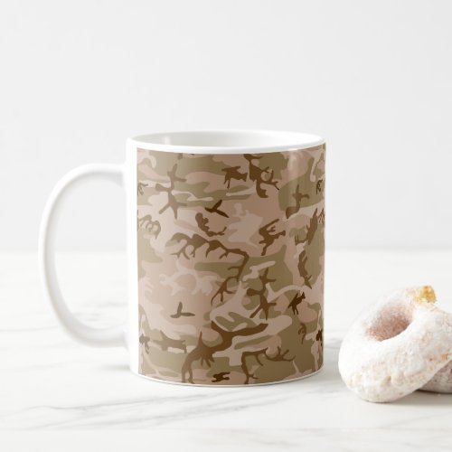 Desert Camouflage Pattern Military Pattern Army Coffee Mug