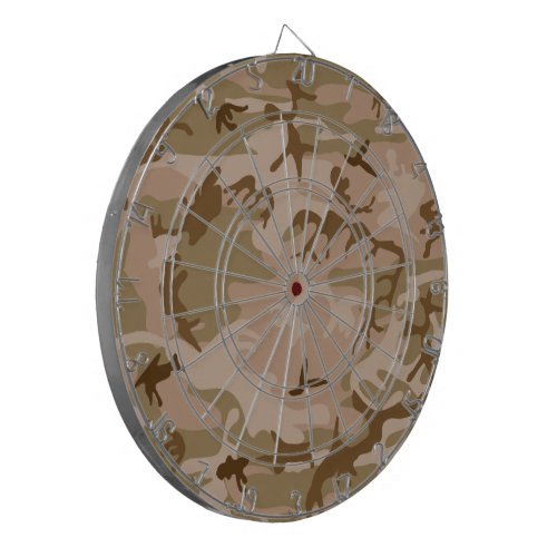 Desert Camouflage Pattern Military Pattern Army Dart Board