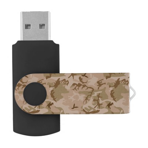 Desert Camouflage Pattern Military Pattern Army Flash Drive
