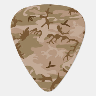Desert Camouflage Pattern, Military Pattern, Army Guitar Pick