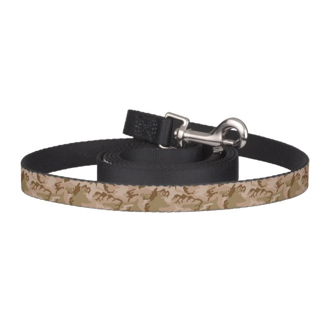 Desert Camouflage Pattern, Military Pattern, Army Pet Leash (Hook)