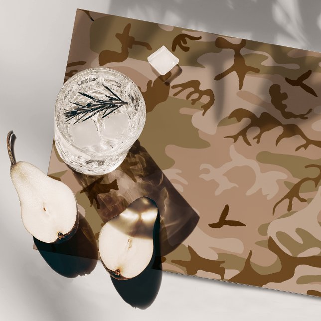 Desert Camouflage Pattern, Military Pattern, Army Placemat (Creator Uploaded)