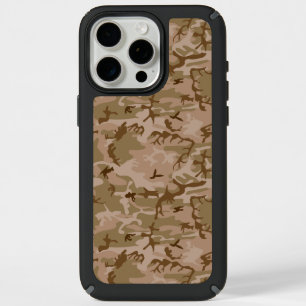 Desert Camouflage Pattern, Military Pattern, Army iPhone 15 Pro Max Case